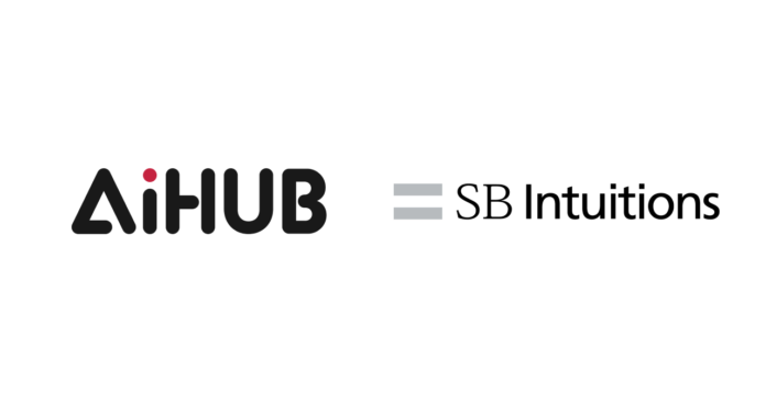 AiHUBがSB Intuitionsと共同研究を開始いたしましたのメイン画像