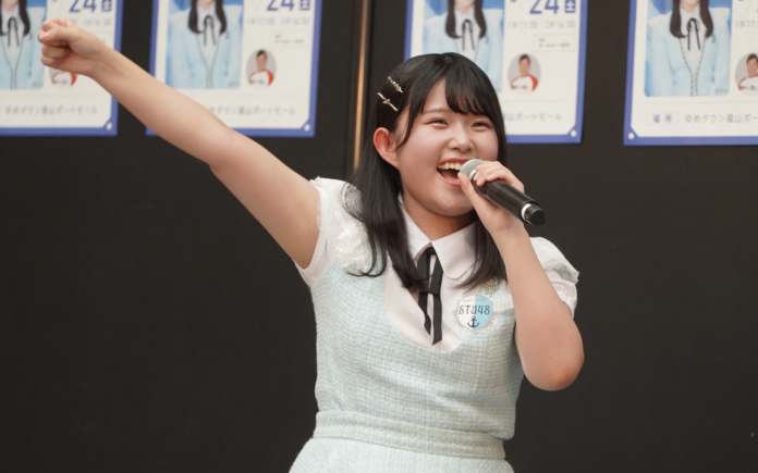 STU48 池田裕楽スペシャルライブinゆめタウン福山　　　　　　　ゆめタウンで反復横跳び！！　　　　　　　　　　　　　　　　　　10レンチャンゆめに向かってイケイケゴー！ゴー！のメイン画像