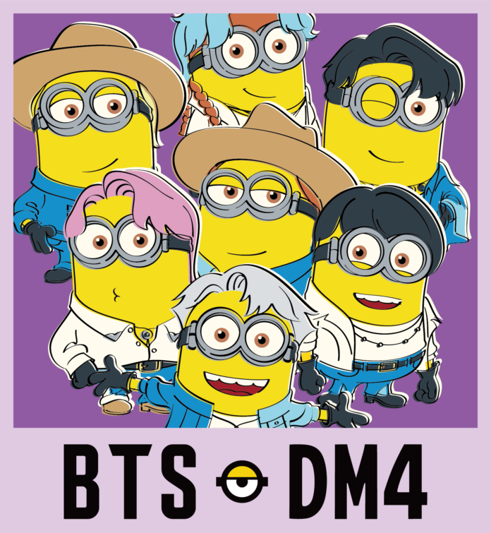 「BTS X DM4(『怪盗グルーのミニオン超変身』)」のPOPUPを開催！ (8/23〜9/1)のメイン画像