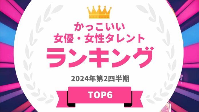 『タレントパワーランキング』がかっこいい女優・女性タレントランキングを発表！WEBサイト『タレントパワーランキング』ランキング企画第355弾！のメイン画像