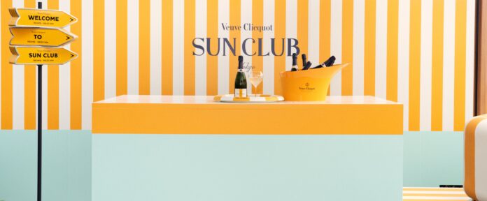 「ヴーヴ・クリコ リッチ オン アイス&ロゼ」を楽しむポップアップテラス「SUN CLUB by Veuve Clicquot（サン・クラブ by ヴーヴ・クリコ）」が各地にオープンのメイン画像