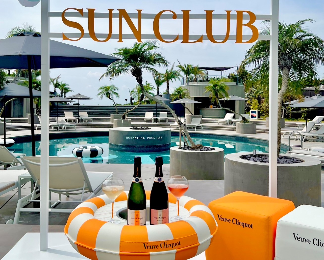 「ヴーヴ・クリコ リッチ オン アイス&ロゼ」を楽しむポップアップテラス「SUN CLUB by Veuve Clicquot（サン・クラブ by ヴーヴ・クリコ）」が各地にオープンのサブ画像7