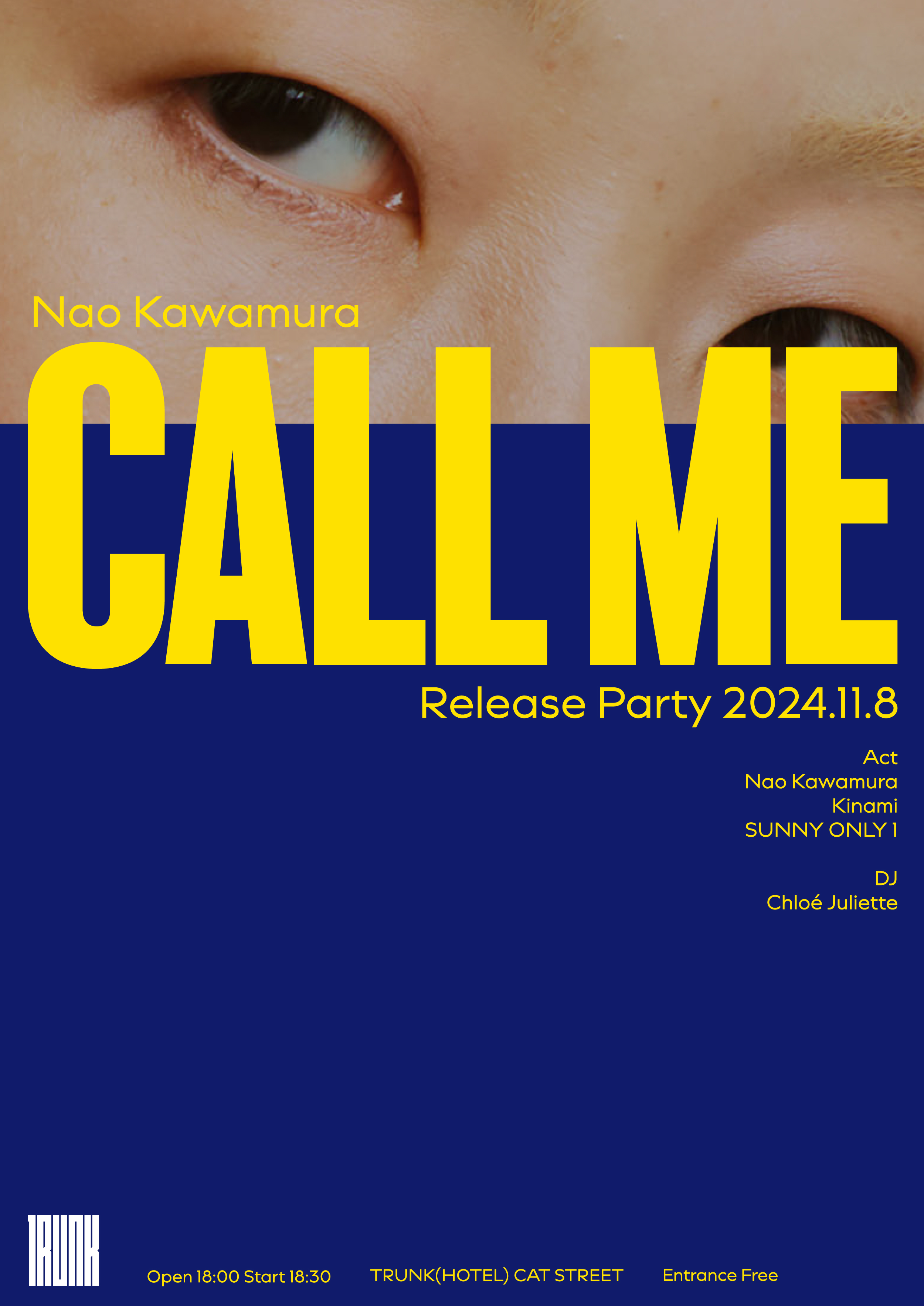 Nao Kawamura、約2年半ぶりとなる待望のシングル曲「Call me」を本日10月30日(水)にリリース！MVは11月6日(水)に公開！のサブ画像3