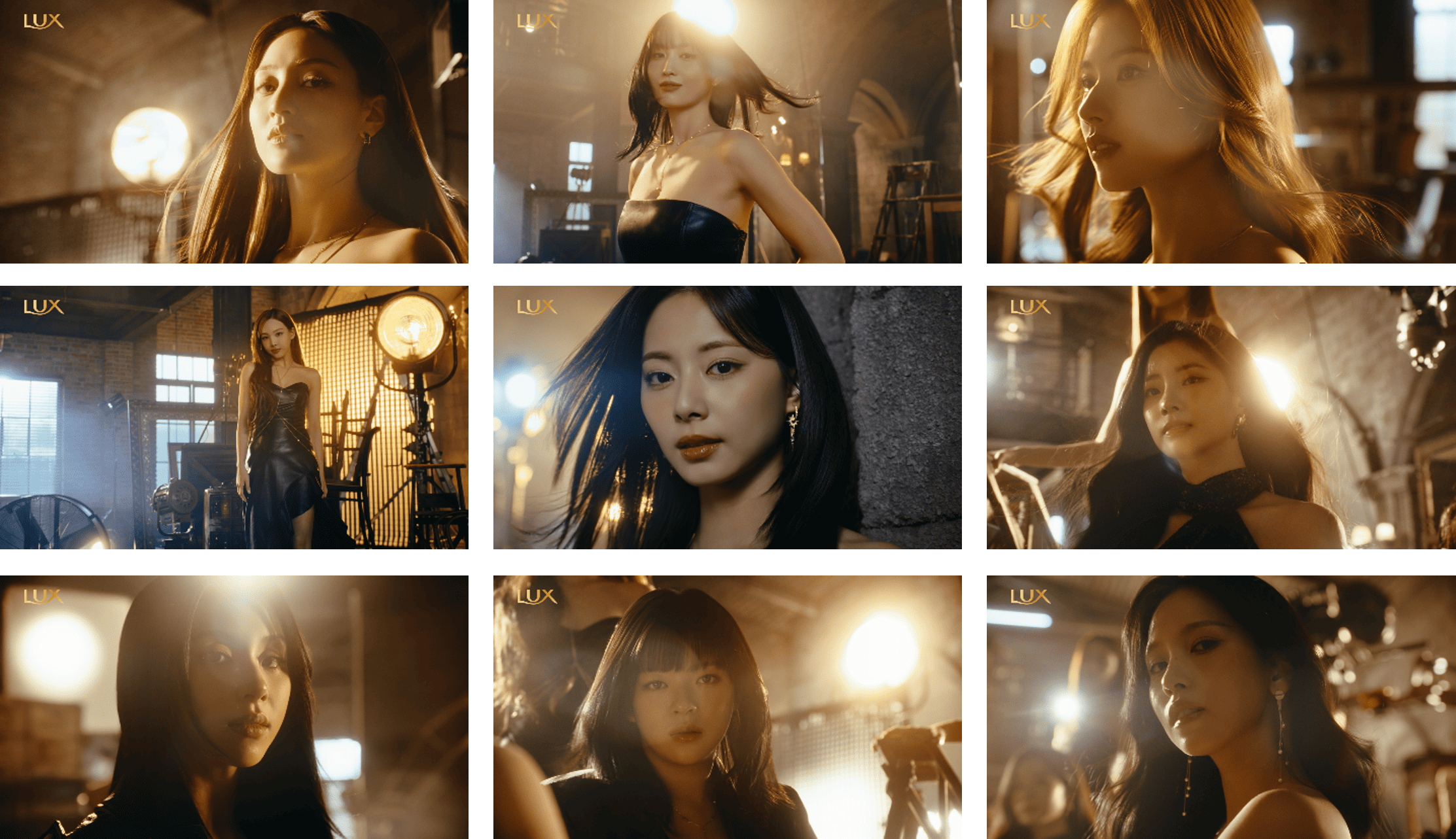 LUX×TWICE「#BeHairself 私らしく輝く髪へ 第2弾」篇／TikTok チャレンジ「#LUXTWICEツヤ髪CM撮影チャレンジ」10月7日（月）より同日公開のサブ画像2