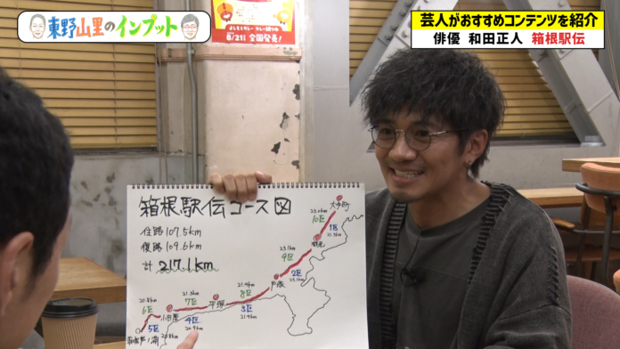 前回大好評だった和田正人が再び箱根駅伝トーク！「私が考える山の神の条件が…」『東野山里のインプット』＃33　11月24日（日）　23:00～放送のメイン画像