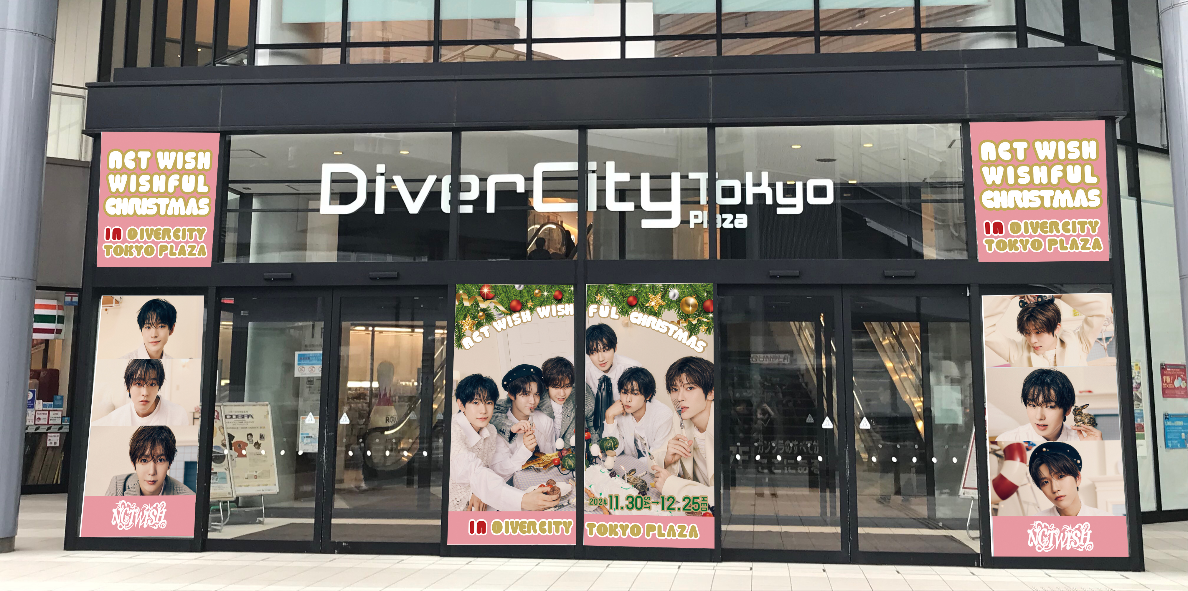 NCT WISHをイメージした約6ｍの巨大クリスマスツリーやクリスマスイベントを実施「NCT WISH WISHFUL Christmas in DiverCity Tokyo Plaza」開催！のサブ画像3_※画像はイメージです