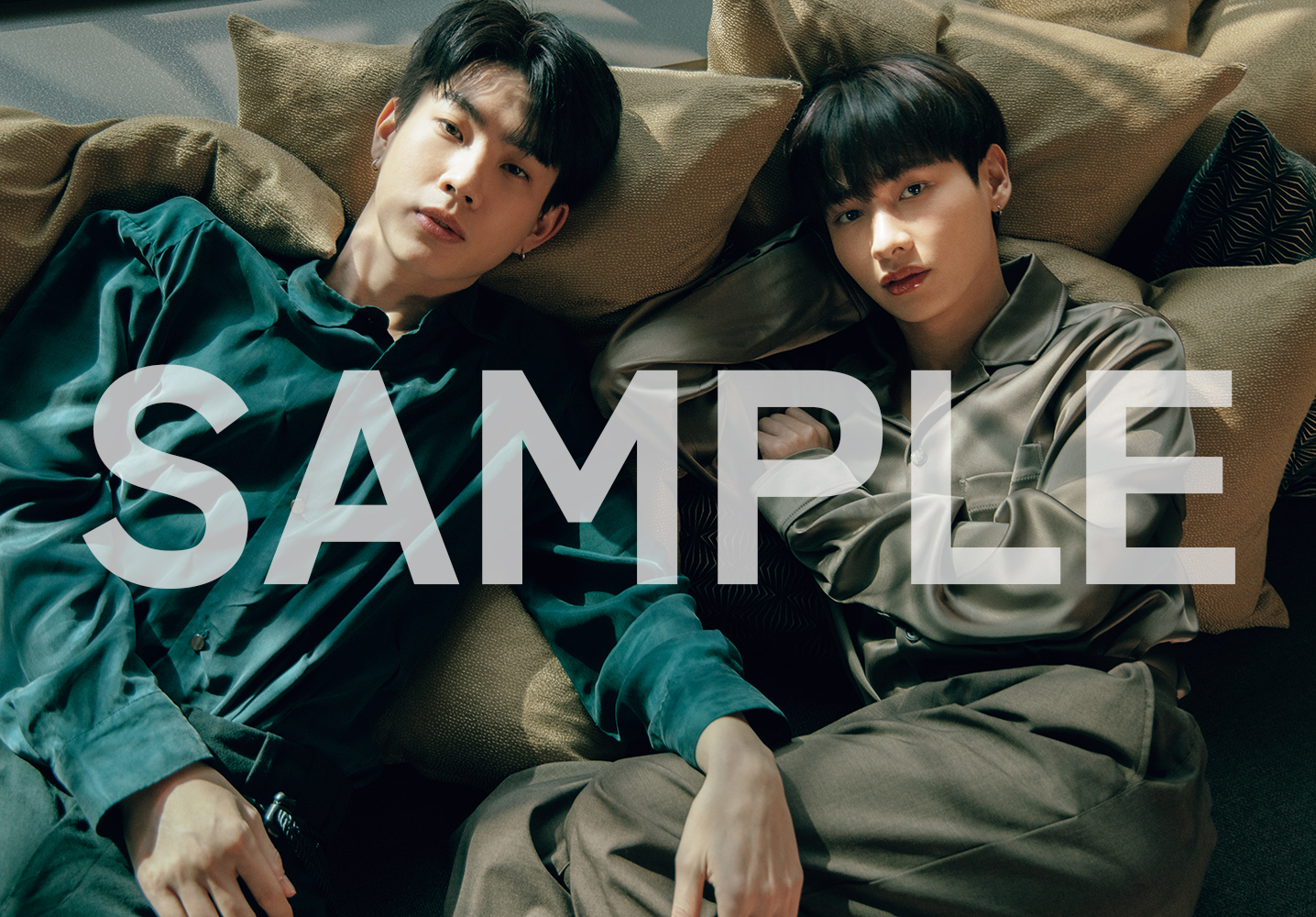 「Theory of Love」など数々の人気タイドラマで共演のOff＆Gunが日本初の写真集を発売！ 東京の代表的スポットを巡る“世界で一番かわいい関係”の2人を収録のサブ画像5_『Off＆Gun写真集「evergreen」Cutie ver.／Baby ver.』別冊付録ポスター（裏）