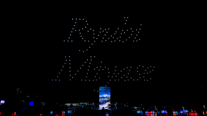 ドローンショー・ジャパン、『TOKYO LIGHTS 2024 -Autumn Party-』にて低空飛行ドローンショーとRyubi Miyaseさんの新曲でコラボレーション！のメイン画像