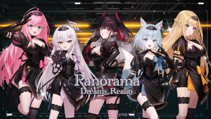 会いに行けるアイドルVTuber『クインテ』のデビュー曲「Panorama -Dreamy Reality-」MV公開！！！のメイン画像