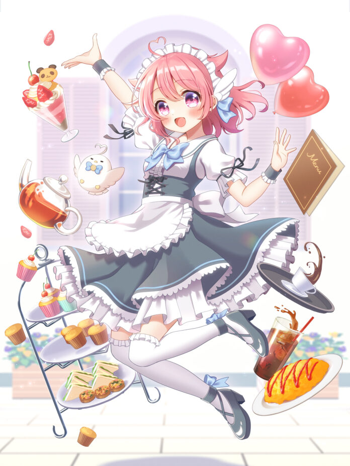 大注目の個人勢メイドVTuber「小鳥遊こばと」、3Dお披露目配信を2月16日(日)20時に開催！のメイン画像