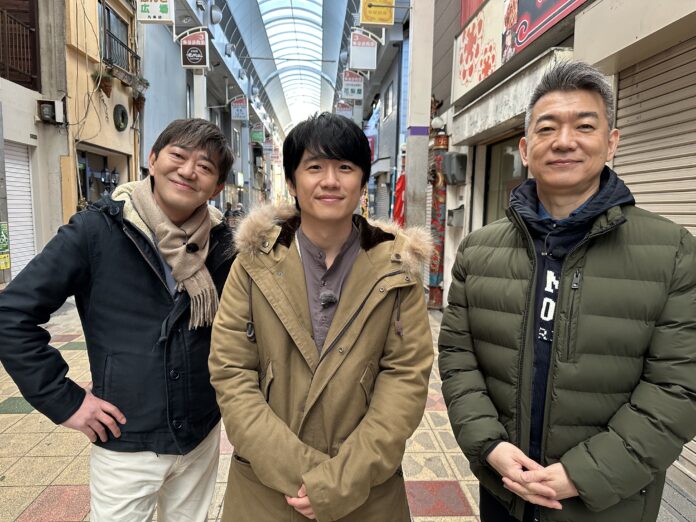 俳優・風間俊介の意外な趣味にメッセ黒田が「めっちゃ変人…」橋下徹と3人で大阪・九条で下町さんぽ！のメイン画像