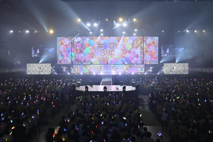 ≒JOY3周年を記念した≒JOY 3周年コンサート「≒JOY 3rd ANNIVERSARY PREMIUM CONCERT」を東京体育館にて開催！のメイン画像