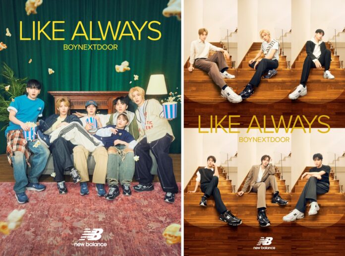 ABC-MARTが展開するNew Balanceのスニーカーキャンペーンに話題の韓国ボーイグループ『BOYNEXTDOOR』が登場！平日と休日のスタイルで新作モデルを履きこなすビジュアル・ムービー公開のメイン画像